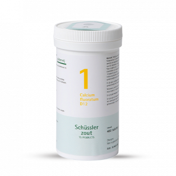 Sels de Schüssler nr 1 Calcium fluoratum D12 400 comprimés