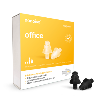 Nonoise - Bureau - Bouchons d'oreilles - noir