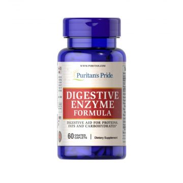 Puritan's Pride Digestive Enzyme Formula 60 gélules 13011