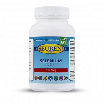 Seuren Nutrients Sélénium 200 mcg 100 Comprimés