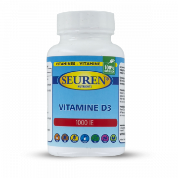 Seuren Nutrients Vitamine D3 1000 ie 200 comprimés