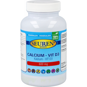 Seuren Nutrients Calcium 600 mg D3 100 Comprimés