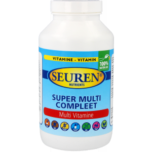 Seuren Nutrients Super Multi complètement 240 comprimés (multivitamines)