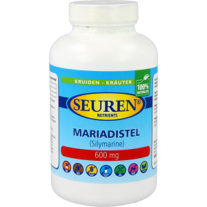 Seuren Nutrients Mariadistel 600 mg 200 Capsules