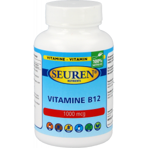 Seuren Nutrients Vitamine B12 1000 mcg 200 Tabletten