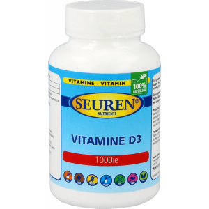 Seuren Nutrients Vitamine D3 1000 ie 400 comprimés