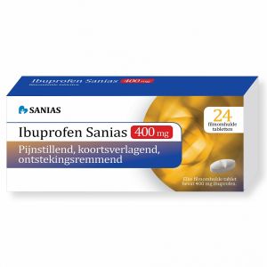 Ibuprofen 400 mg Sanias 24 Tabletten