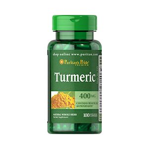 Puritan's Pride Turmeric 400 mg 100 Capsules 525