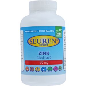 Seuren Nutrients Zinc 50 mg 100 comprimés