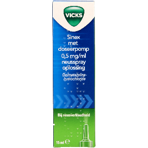 Vicks sinex neusspray doseerpomp  15 ml