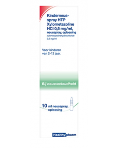 Healthypharm Spray nasal enfant Xylmétazoline HCI 0,5 mg/ml 10 ml