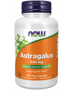 NOW Astragale 500mg 100 gélules
