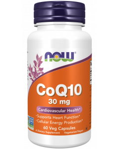 NOW CoQ10 30 mg 60 gélules