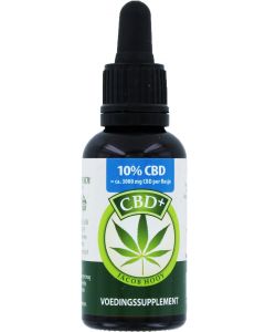 Jacob Hooy CBD + / huile de chanvre (10%) 30 ml