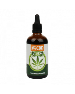 Jacob Hooy CBD+ / Hennepolie (5%) 100 ml