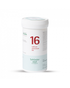 Sels de Schüssler nr 16 Lithium chloratum D6 400 comprimés