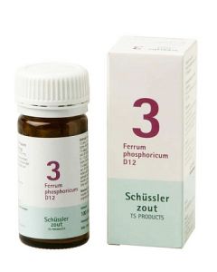 Sels de Schüssler nr 3 Ferrum Phosphoricum D12 100 comprimés